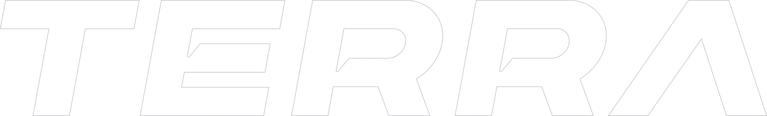 Terra Perfromance outlined logo